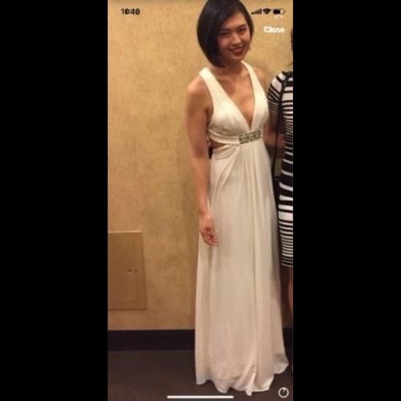 BCBG white goddess dress - Picture 2 of 4